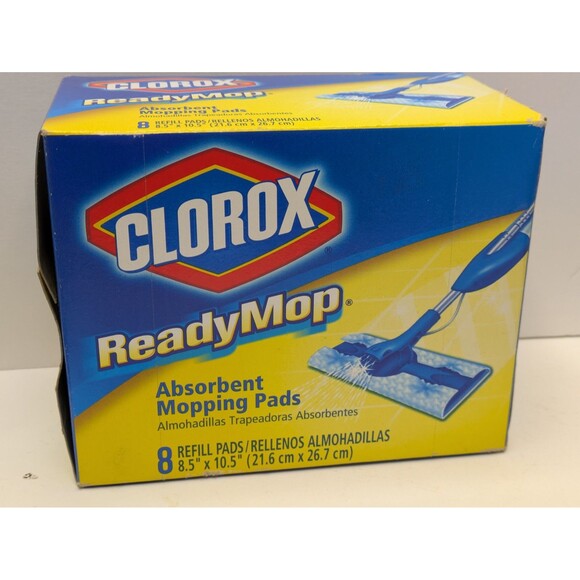 Clorox Ready Mop 8 Refill Pads 24oz Floor Cleaner Combo Pack - Picture 2 of 6